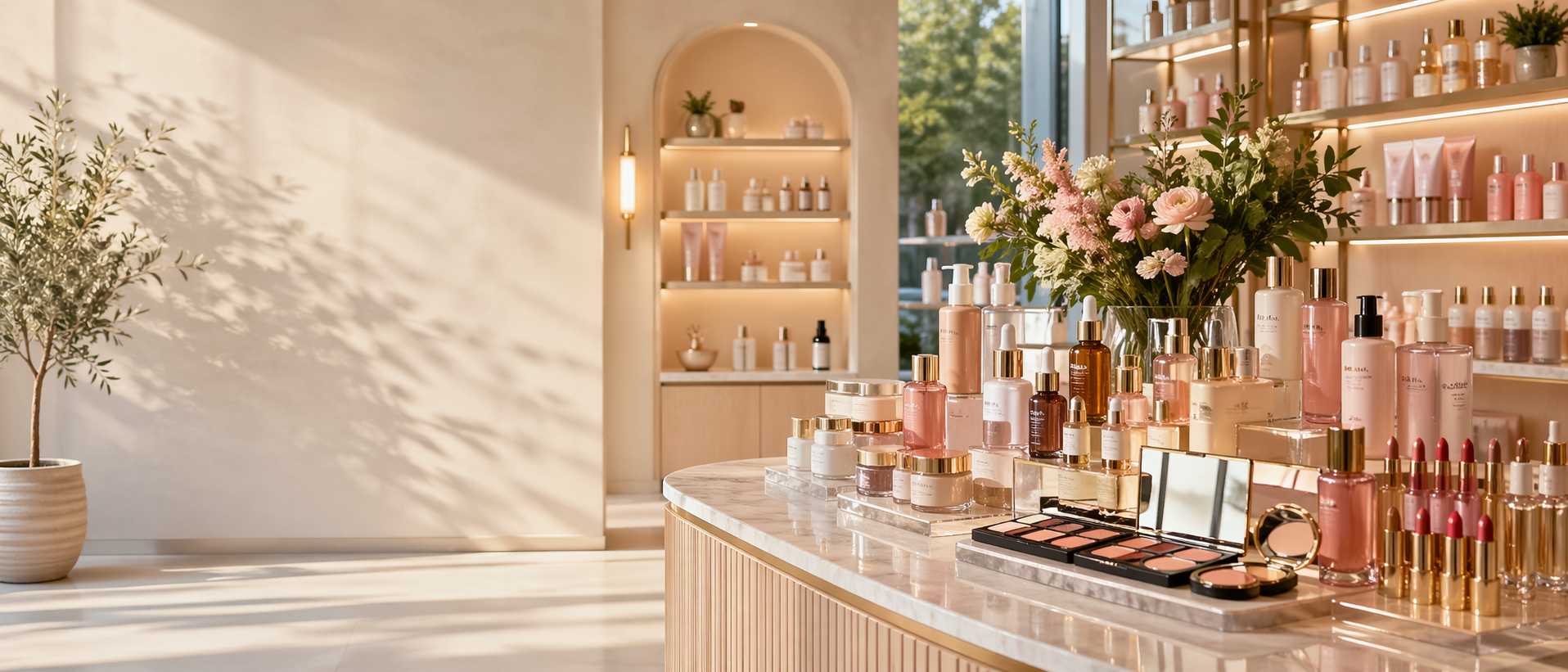 Beauty and health deals and special offers beauty retail product display